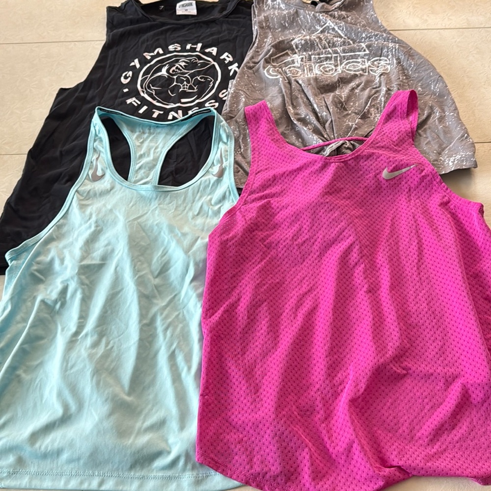 Bundle of workout tank tops